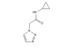 N-cyclopropyl-2-(triazol-1-yl)acetamide