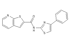 N-(4-phenylthiazol-2-yl)thieno[2,3-b]pyridine-2-carboxamide