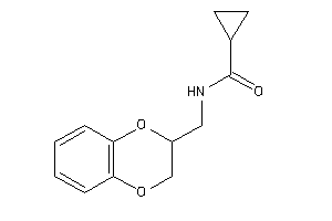 N-(2,3-dihydro-1,4-benzodioxin-3-ylmethyl)cyclopropanecarboxamide