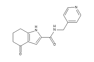 4-keto-N-(4-pyridylmethyl)-1,5,6,7-tetrahydroindole-2-carboxamide