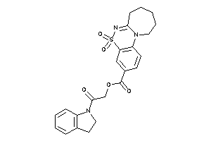 DiketoBLAHcarboxylic Acid (2-indolin-1-yl-2-keto-ethyl) Ester