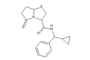 N-[cyclopropyl(phenyl)methyl]-5-keto-3,6,7,7a-tetrahydro-2H-pyrrolo[2,1-b]thiazole-3-carboxamide