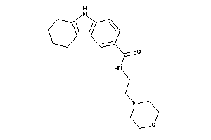 N-(2-morpholinoethyl)-6,7,8,9-tetrahydro-5H-carbazole-3-carboxamide