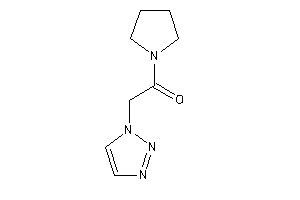 1-pyrrolidino-2-(triazol-1-yl)ethanone