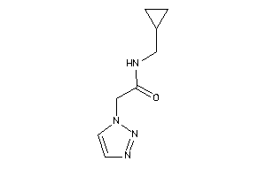 N-(cyclopropylmethyl)-2-(triazol-1-yl)acetamide