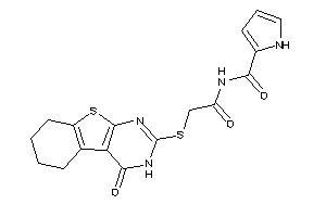 N-[2-[(4-keto-5,6,7,8-tetrahydro-3H-benzothiopheno[2,3-d]pyrimidin-2-yl)thio]acetyl]-1H-pyrrole-2-carboxamide