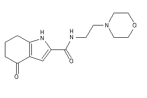 4-keto-N-(2-morpholinoethyl)-1,5,6,7-tetrahydroindole-2-carboxamide