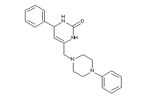 4-phenyl-6-[(4-phenylpiperazino)methyl]-3,4-dihydro-1H-pyrimidin-2-one