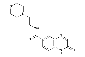 2-keto-N-(2-morpholinoethyl)-1H-quinoxaline-6-carboxamide