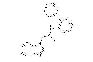 2-(benzimidazol-1-yl)-N-(2-phenylphenyl)acetamide