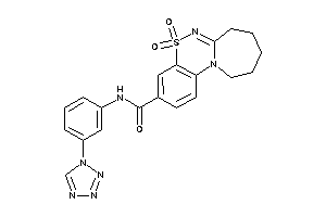 Diketo-N-[3-(tetrazol-1-yl)phenyl]BLAHcarboxamide