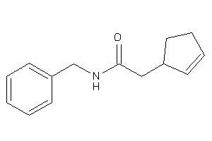 N-benzyl-2-cyclopent-2-en-1-yl-acetamide