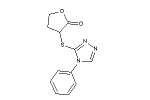 3-[(4-phenyl-1,2,4-triazol-3-yl)thio]tetrahydrofuran-2-one