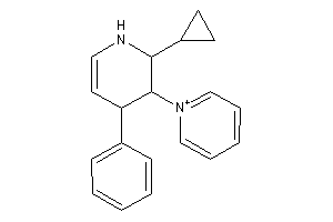 1-(2-cyclopropyl-4-phenyl-1,2,3,4-tetrahydropyridin-3-yl)pyridin-1-ium