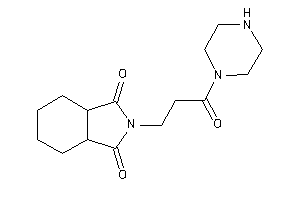 2-(3-keto-3-piperazino-propyl)-3a,4,5,6,7,7a-hexahydroisoindole-1,3-quinone