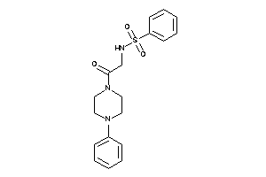 N-[2-keto-2-(4-phenylpiperazino)ethyl]benzenesulfonamide