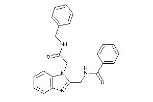 Image of N-[[1-[2-(benzylamino)-2-keto-ethyl]benzimidazol-2-yl]methyl]benzamide