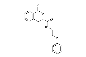 1-keto-N-(2-phenoxyethyl)isochroman-3-carboxamide