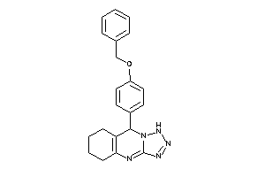 9-(4-benzoxyphenyl)-1,5,6,7,8,9-hexahydrotetrazolo[5,1-b]quinazoline