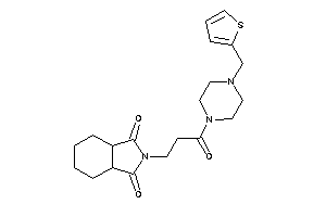 2-[3-keto-3-[4-(2-thenyl)piperazino]propyl]-3a,4,5,6,7,7a-hexahydroisoindole-1,3-quinone