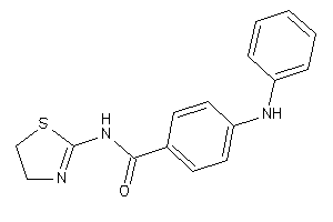 4-anilino-N-(2-thiazolin-2-yl)benzamide