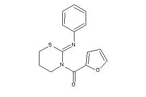 2-furyl-(2-phenylimino-1,3-thiazinan-3-yl)methanone