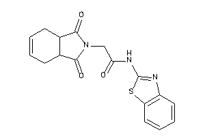 N-(1,3-benzothiazol-2-yl)-2-(1,3-diketo-3a,4,7,7a-tetrahydroisoindol-2-yl)acetamide