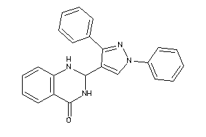 2-(1,3-diphenylpyrazol-4-yl)-2,3-dihydro-1H-quinazolin-4-one