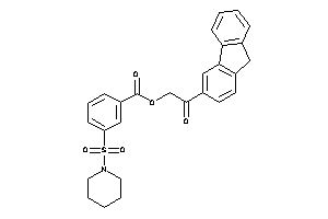 3-piperidinosulfonylbenzoic Acid [2-(9H-fluoren-3-yl)-2-keto-ethyl] Ester