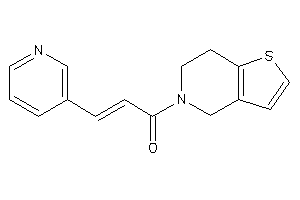 1-(6,7-dihydro-4H-thieno[3,2-c]pyridin-5-yl)-3-(3-pyridyl)prop-2-en-1-one