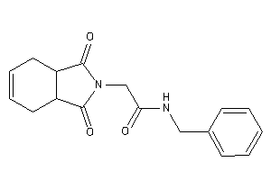 N-benzyl-2-(1,3-diketo-3a,4,7,7a-tetrahydroisoindol-2-yl)acetamide