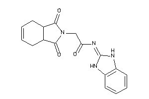 N-(1,3-dihydrobenzimidazol-2-ylidene)-2-(1,3-diketo-3a,4,7,7a-tetrahydroisoindol-2-yl)acetamide
