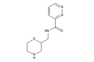 N-(morpholin-2-ylmethyl)pyridazine-3-carboxamide