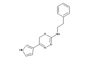 Image of Phenethyl-[5-(1H-pyrrol-3-yl)-6H-1,3,4-thiadiazin-2-yl]amine