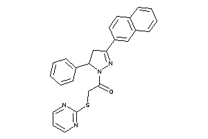 1-[3-(2-naphthyl)-5-phenyl-2-pyrazolin-1-yl]-2-(2-pyrimidylthio)ethanone