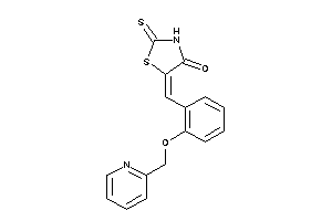 5-[2-(2-pyridylmethoxy)benzylidene]-2-thioxo-thiazolidin-4-one