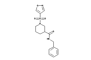 N-benzyl-1-isoxazol-4-ylsulfonyl-nipecotamide