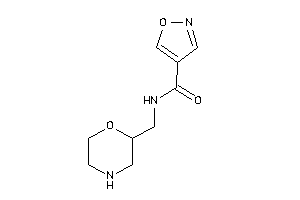 N-(morpholin-2-ylmethyl)isoxazole-4-carboxamide