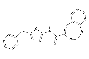 N-(5-benzylthiazol-2-yl)-1-benzoxepine-4-carboxamide