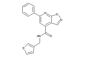 6-phenyl-N-(3-thenyl)isoxazolo[5,4-b]pyridine-4-carboxamide