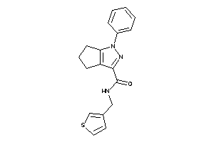 1-phenyl-N-(3-thenyl)-5,6-dihydro-4H-cyclopenta[c]pyrazole-3-carboxamide