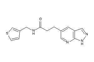 3-(1H-pyrazolo[3,4-b]pyridin-5-yl)-N-(3-thenyl)propionamide