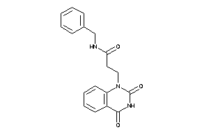 N-benzyl-3-(2,4-diketoquinazolin-1-yl)propionamide