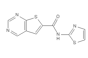 N-thiazol-2-ylthieno[2,3-d]pyrimidine-6-carboxamide