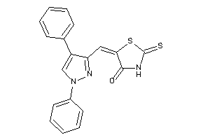 5-[(1,4-diphenylpyrazol-3-yl)methylene]-2-thioxo-thiazolidin-4-one