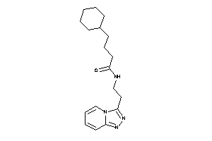 4-cyclohexyl-N-[2-([1,2,4]triazolo[4,3-a]pyridin-3-yl)ethyl]butyramide