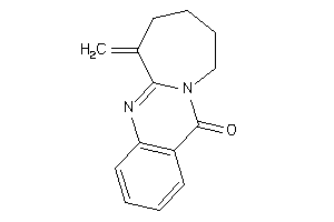 6-methylene-7,8,9,10-tetrahydroazepino[2,1-b]quinazolin-12-one