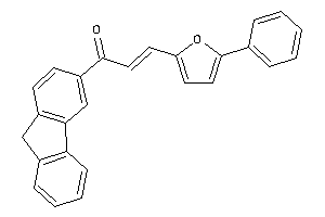 1-(9H-fluoren-3-yl)-3-(5-phenyl-2-furyl)prop-2-en-1-one