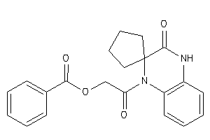 Benzoic Acid [2-keto-2-(3-ketospiro[4H-quinoxaline-2,1'-cyclopentane]-1-yl)ethyl] Ester