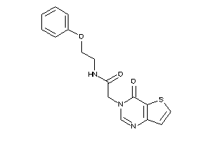 Image of 2-(4-ketothieno[3,2-d]pyrimidin-3-yl)-N-(2-phenoxyethyl)acetamide